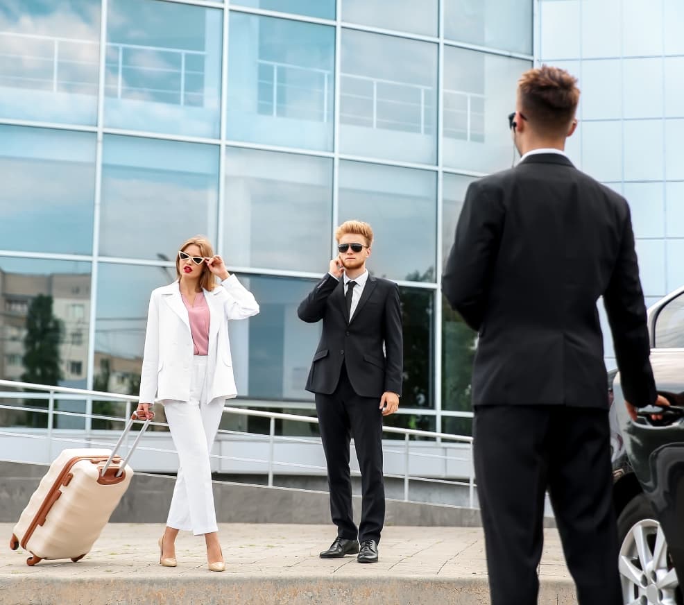 Hourly chauffeur and full day driver hire — Service Banner
