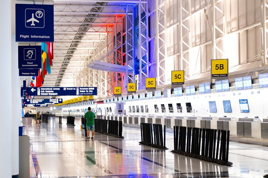 O'Hare Chicago Airport -illinois — Location